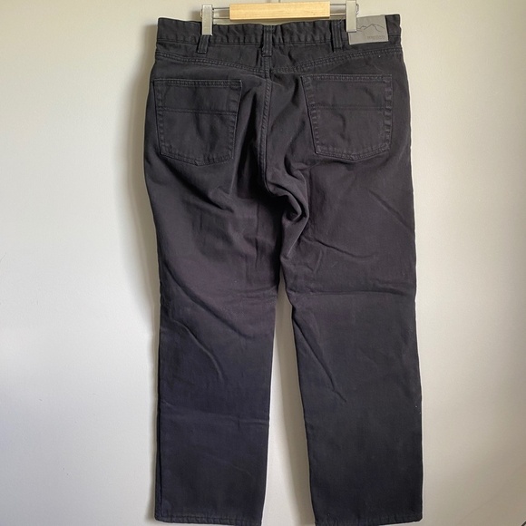 Windriver Outfitting Men's Lined Black Denim Jeans Size 38 x 32 - Picture 4 of 13